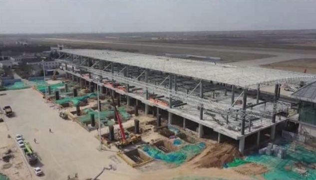 運城機(jī)場改擴(kuò)建項目加快推進(jìn)，成華防墜器堅守防護(hù)崗位